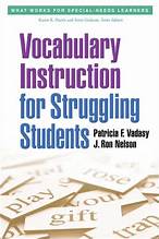 VOCABULARY INSTRUCTION :for strunggling students