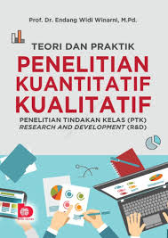 Teori & Praktik ; Penelitian Kuantitatif Kualitatif ; Penelitian Tindakan Kelas (PTK) Research & Development (R&D)