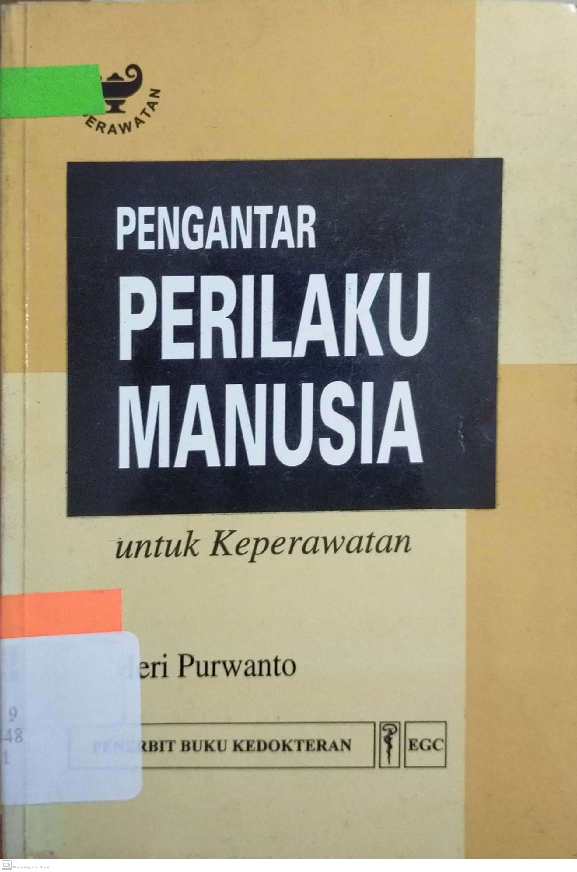 pengantar perilaku manusia untuk keperawatan